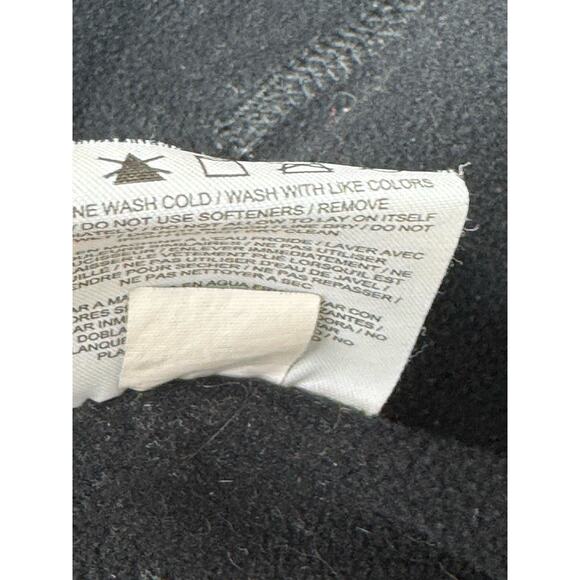 NIKE Hoodie Womens Small Black Pullover Fleece Hooded Therma-Fit Center Check - Picture 7 of 8